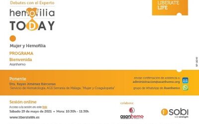 Debate con el experto «Mujer y Coagulopatía» Hemofilia Today -SOBI