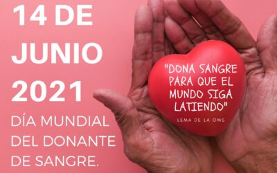 Asanhemo se suma a la celebración del «Día Mundial del Donante de Sangre 2021»