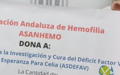 COMUNICADO: Las aportaciones realizadas para el programa de investigación de Factor V han sido transferidas a ASDEFAV.