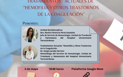 Taller Online «Unidad Multidisciplinar y Tratamientos Actuales» 6 de mayo