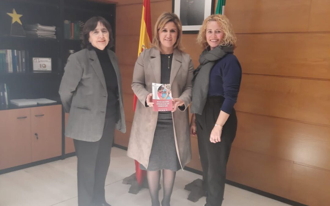 ASANHEMO se reúne con representantes de la Junta de Andalucía.