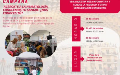 Acércate a la Hematología. Conocemos tu sangre, ¿nos conoces tú?