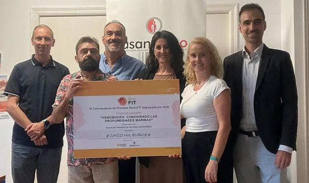 La Asociación Andaluza de Hemofilia, Ganadora del Premio Hemofit 2023