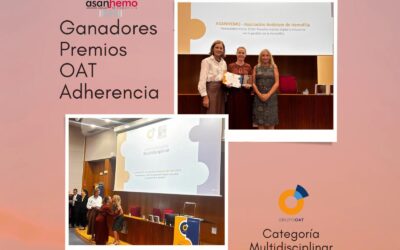 ASANHEMO, ganadora en los Premios OAT Adherencia 2025