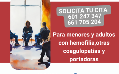 Programa IMPULSO · Apoyo Psicológico individual para personas con hemofilia, otras coagulopatías y portadoras.