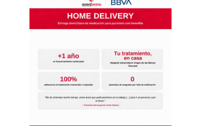 Home Delivery cumple más de un año acercando el tratamiento de la hemofilia a los hogares